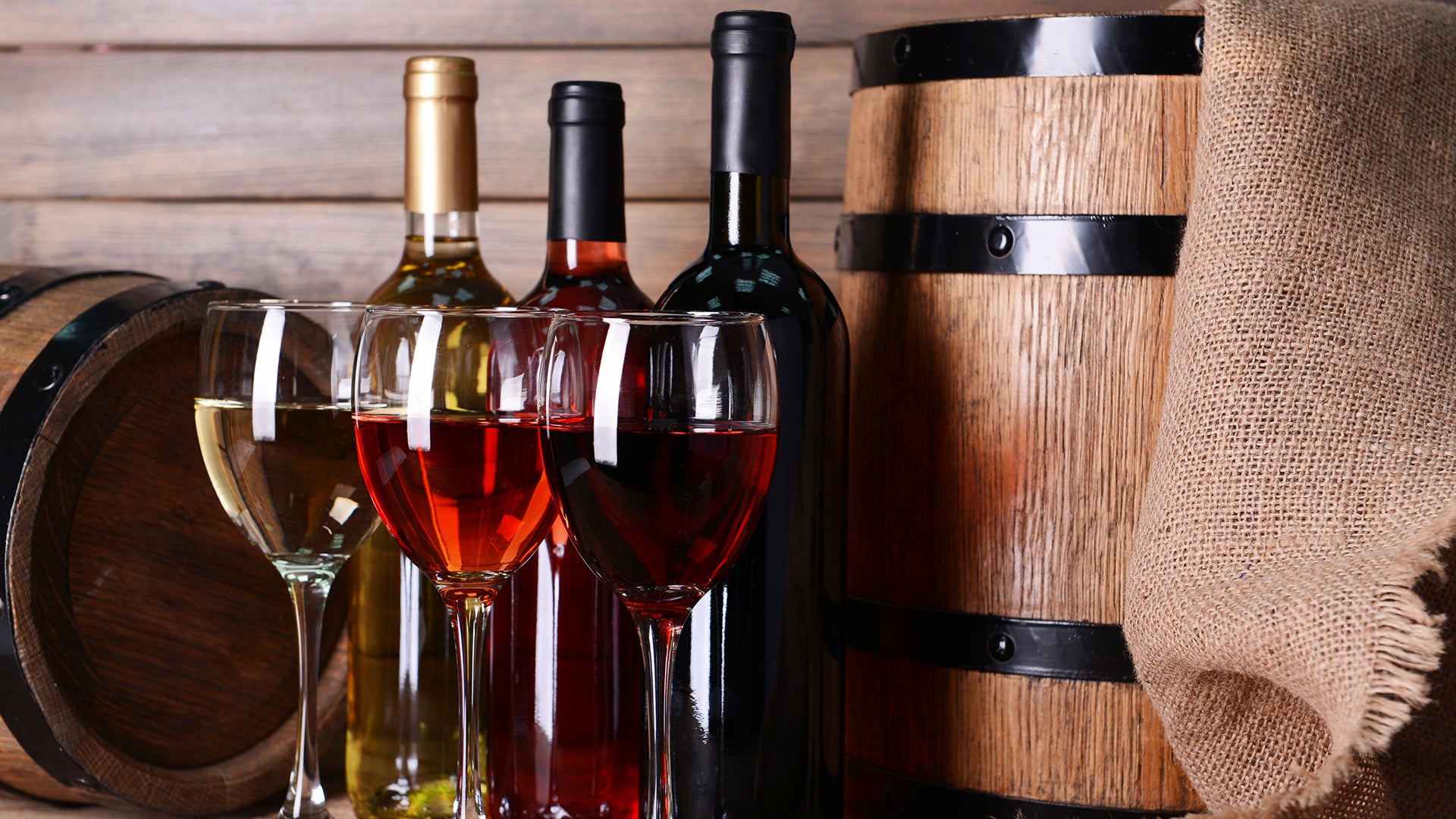 Organic rose wine